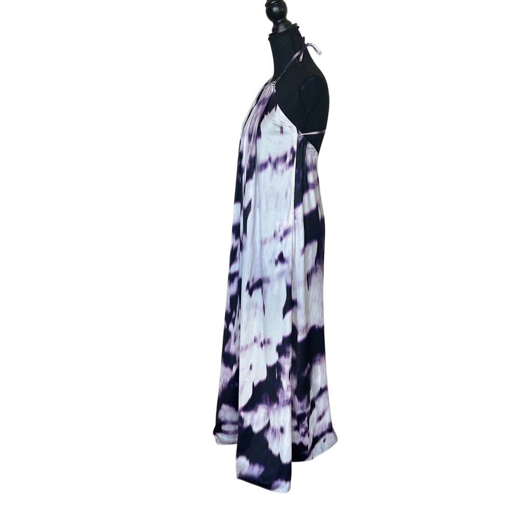 KAUFMANFRANCO Purple Halter Maxi Dress XS Vacation Party Sundress Designer $1195 - Picture 7 of 10